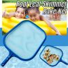 Pool Leaf Skimmer Rake Net Hot Tub Spa Cleaning Leaves Mesh Clean Tools - Leaf RakeNet