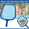 Pool Leaf Skimmer Rake Net Hot Tub Spa Cleaning Leaves Mesh Clean Tools - Leaf RakeNet