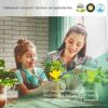 18/48 Pack Sticky Fruit Fly Trap and Fungus Gnat Traps Killer for Indoor and Outdoor, Protect The Plant, Non-Toxic and Odorless - 48